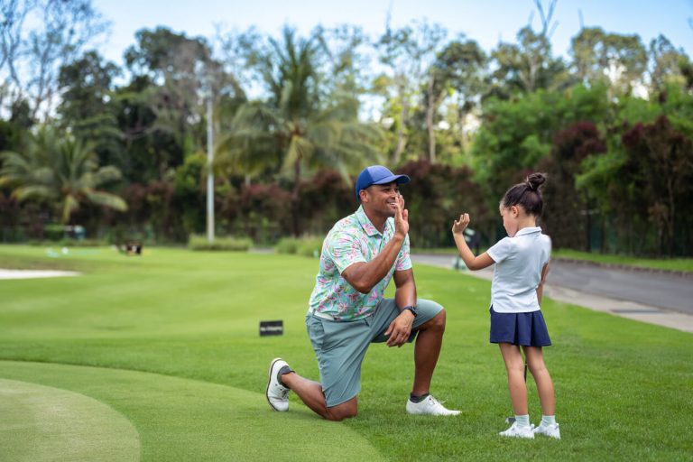 how to get kids into golf