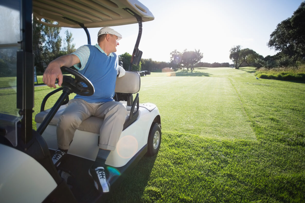 single seater golf buggies