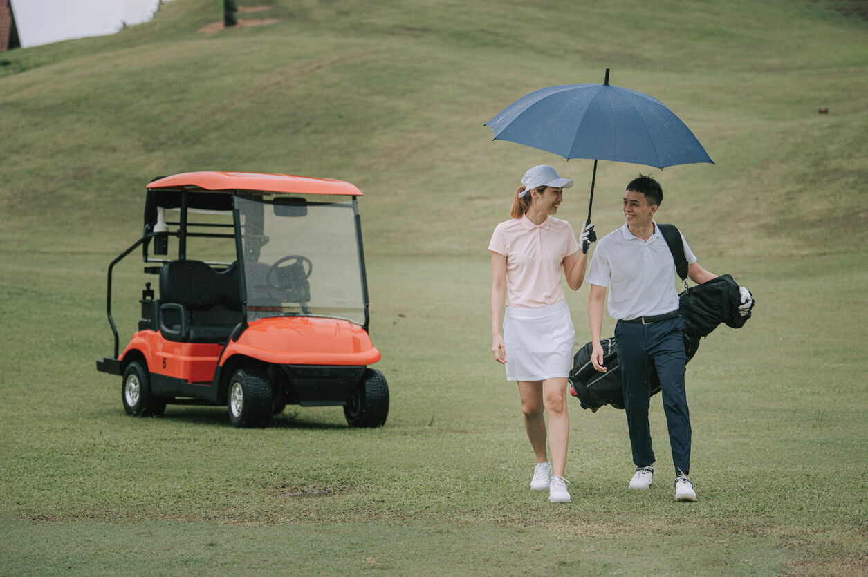 The best golf umbrellas to keep you dry on the course